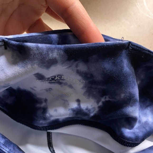 Workshop Republic Clothing Yoga Workout Leggings Active Pants Size L EUC - Picture 3 of 9